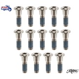 Set of Brake Disc Bolts milled from Solid Titanium