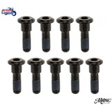 Set of Brake Disc Bolts milled from Solid Titanium