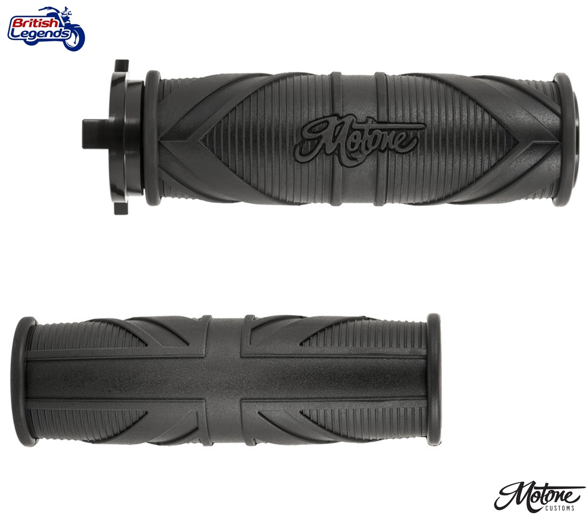 Ergonomic Union Jack Grips (sold as a pair)