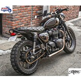 Asiento tándem Motone Skinny para Triumph Twins