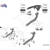 Luggage Rack & Top-Case for Triumph 400