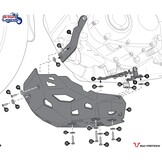 Heavy-Duty Sump Guard for Triumph 400