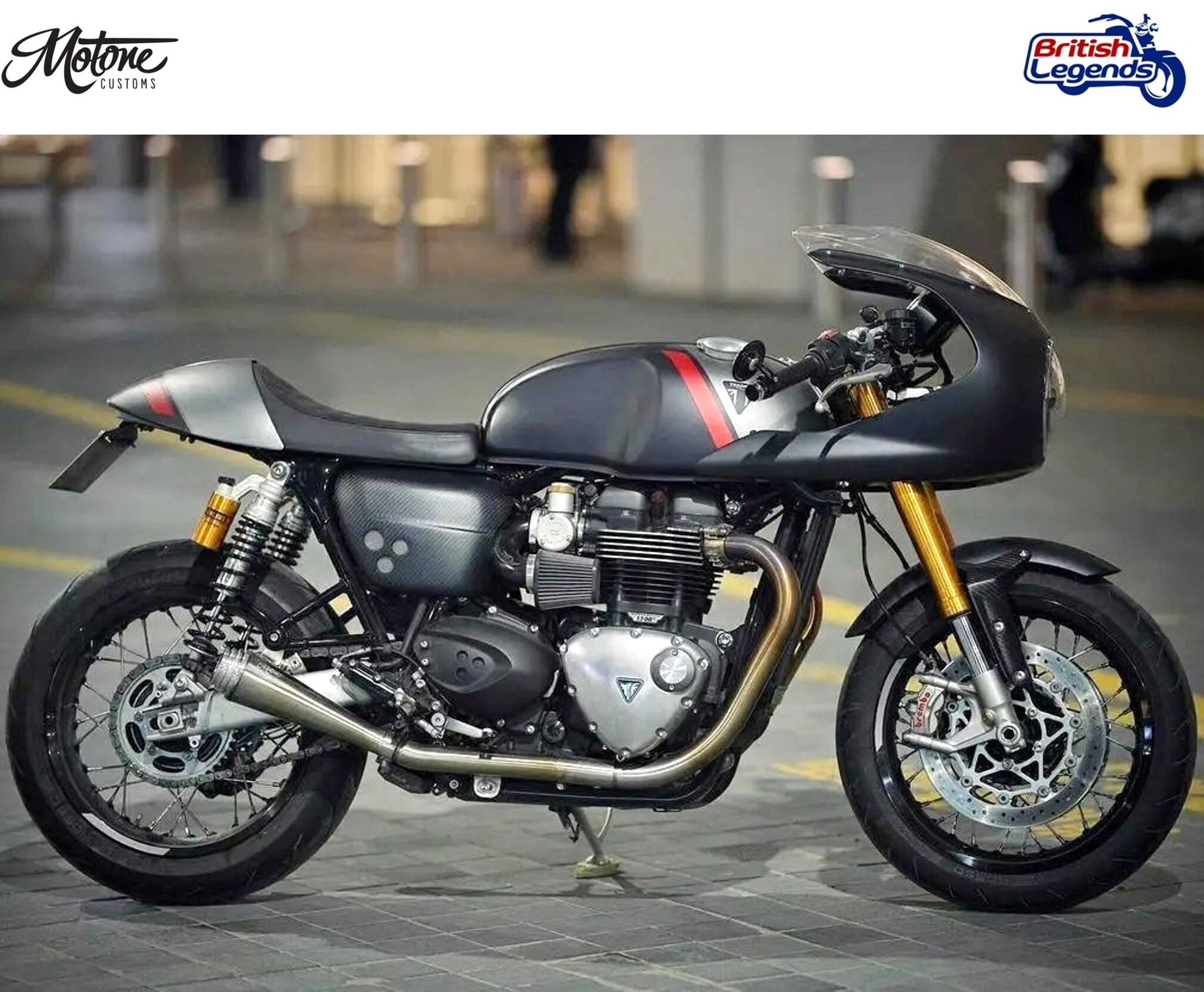 Silencieux Saturn-V pour Triumph Twins