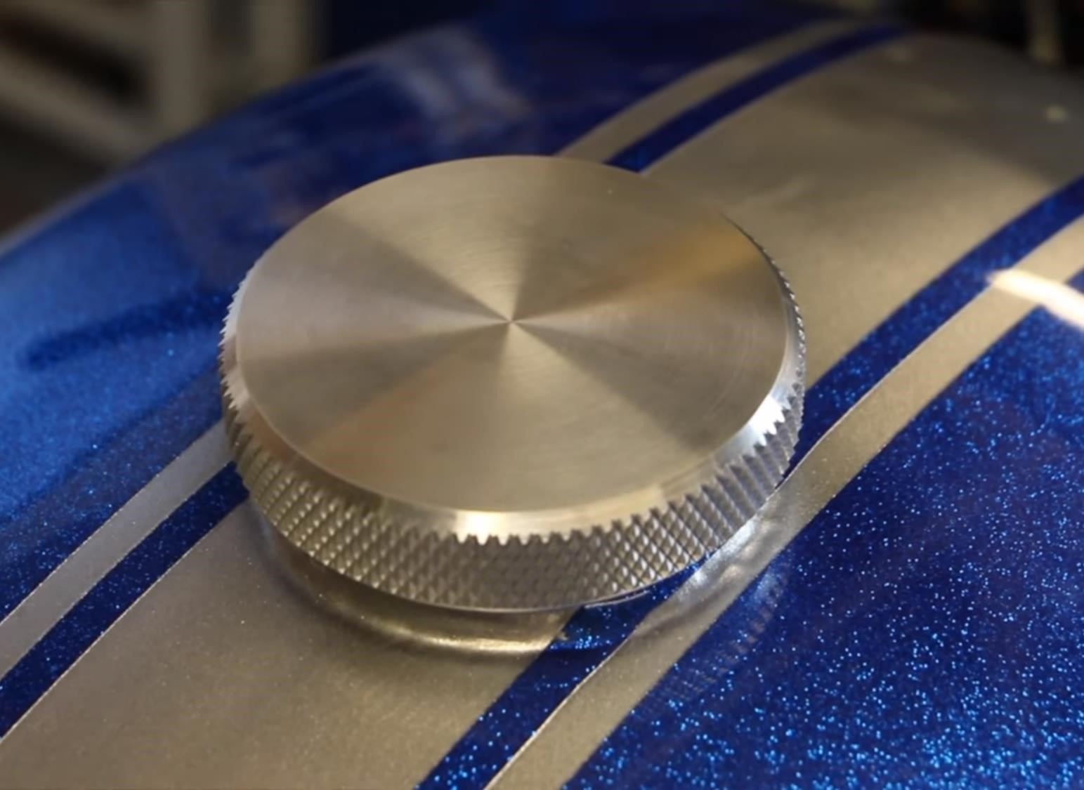 "Flat-Track" Fuel Cap for Triumph motorbikes