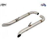 Slashcut Silencers for Triumph Twins