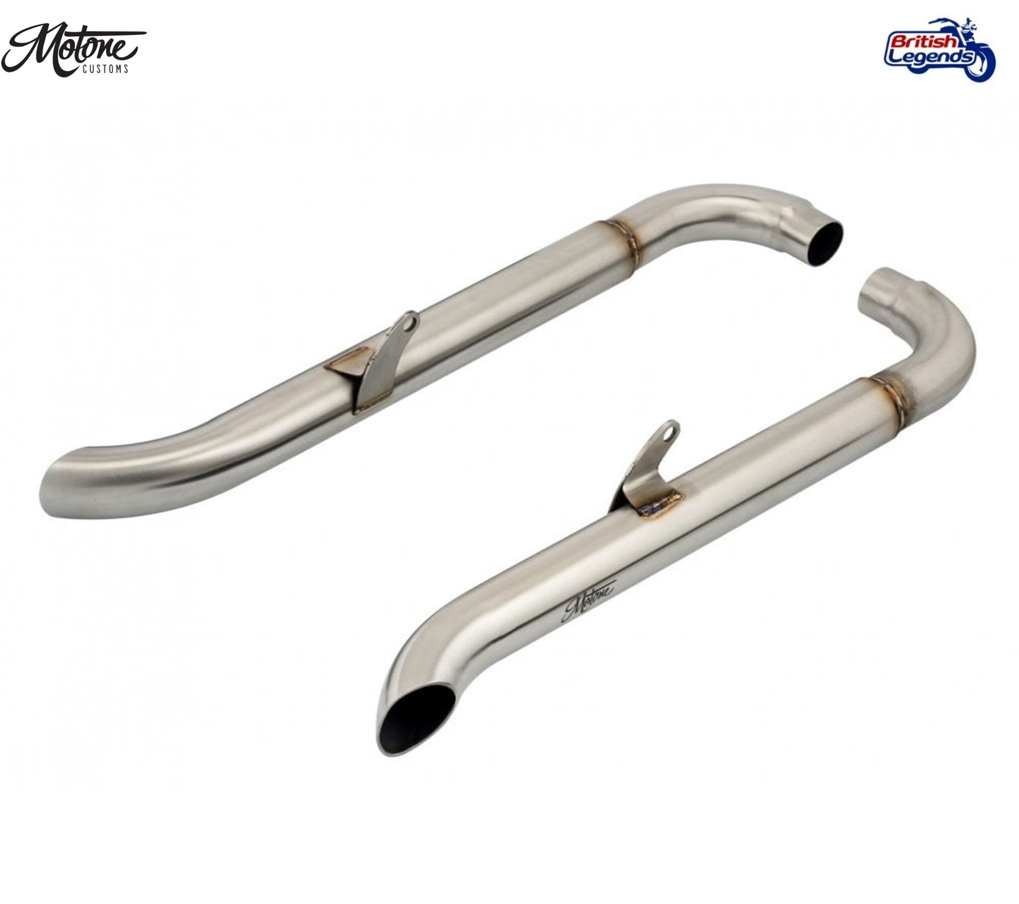 Slashcut Silencers for Triumph Twins