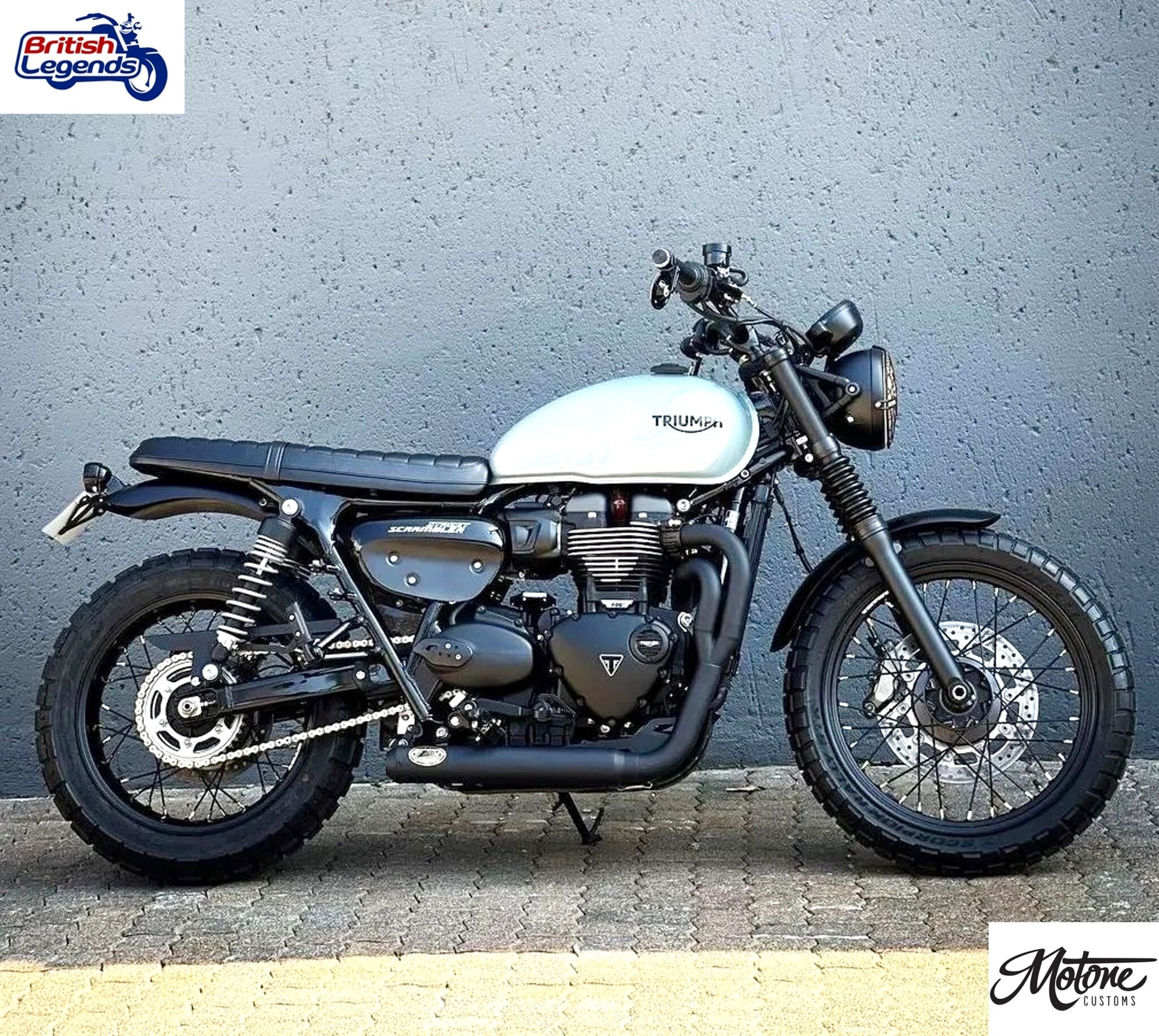 Front Fender in Aluminum for Triumph Twins