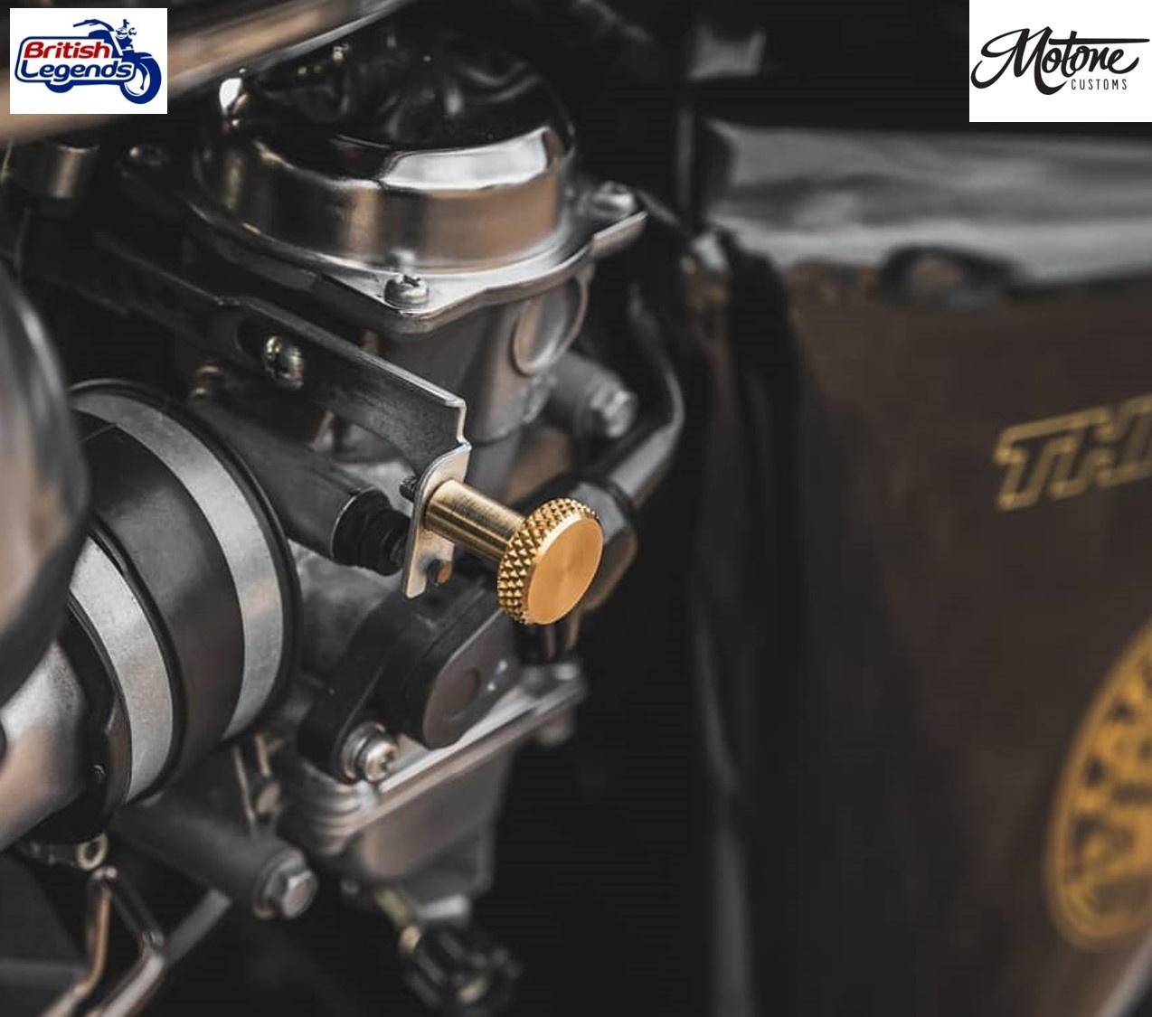 Flat-Track Choke Handle for Triumph Twins