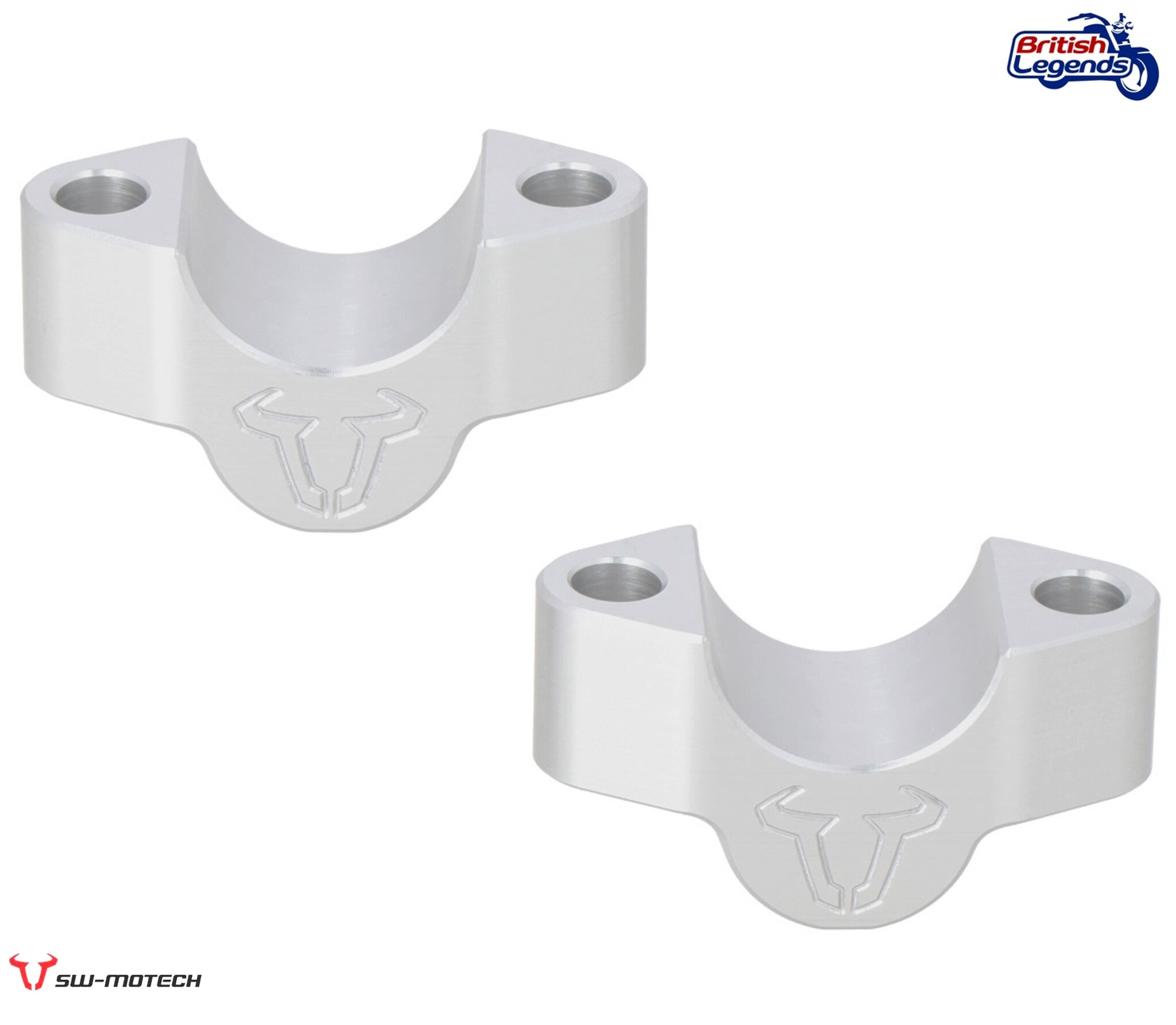 Handlebar Clamp Risers for Triumph Tiger