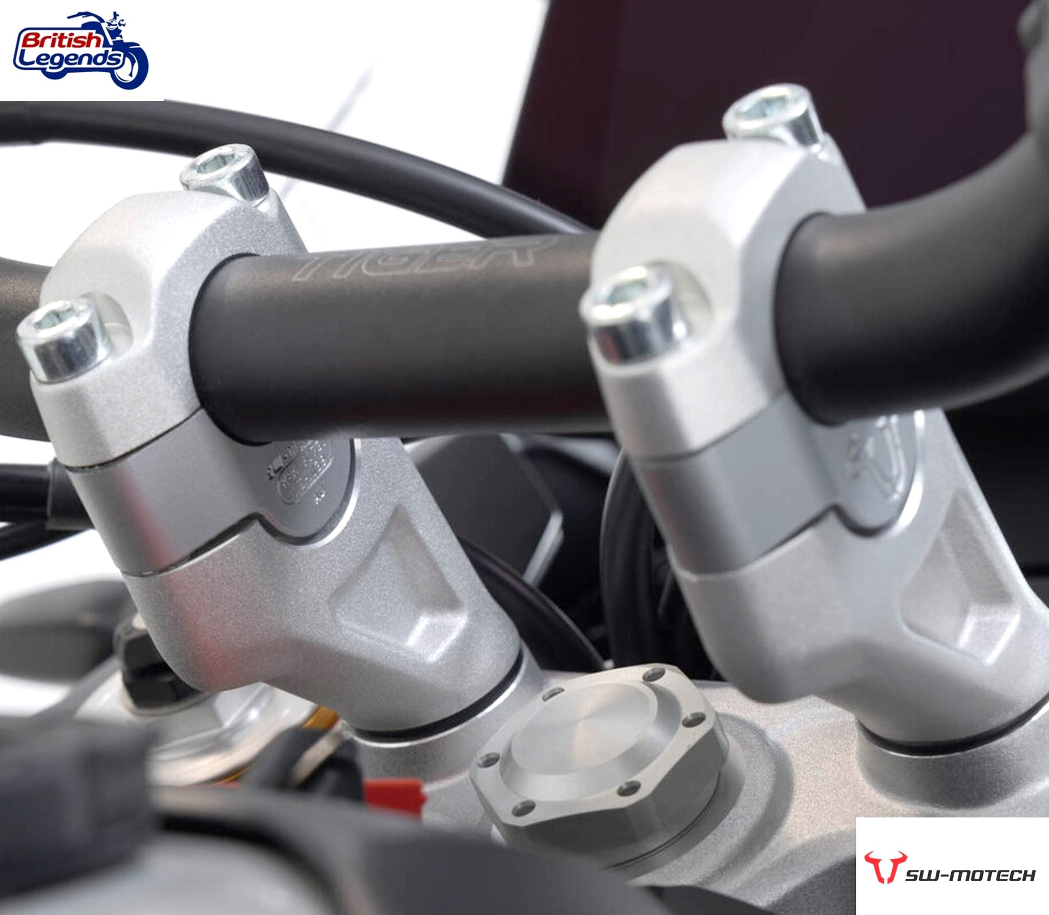 Handlebar Clamp Risers for Triumph Tiger