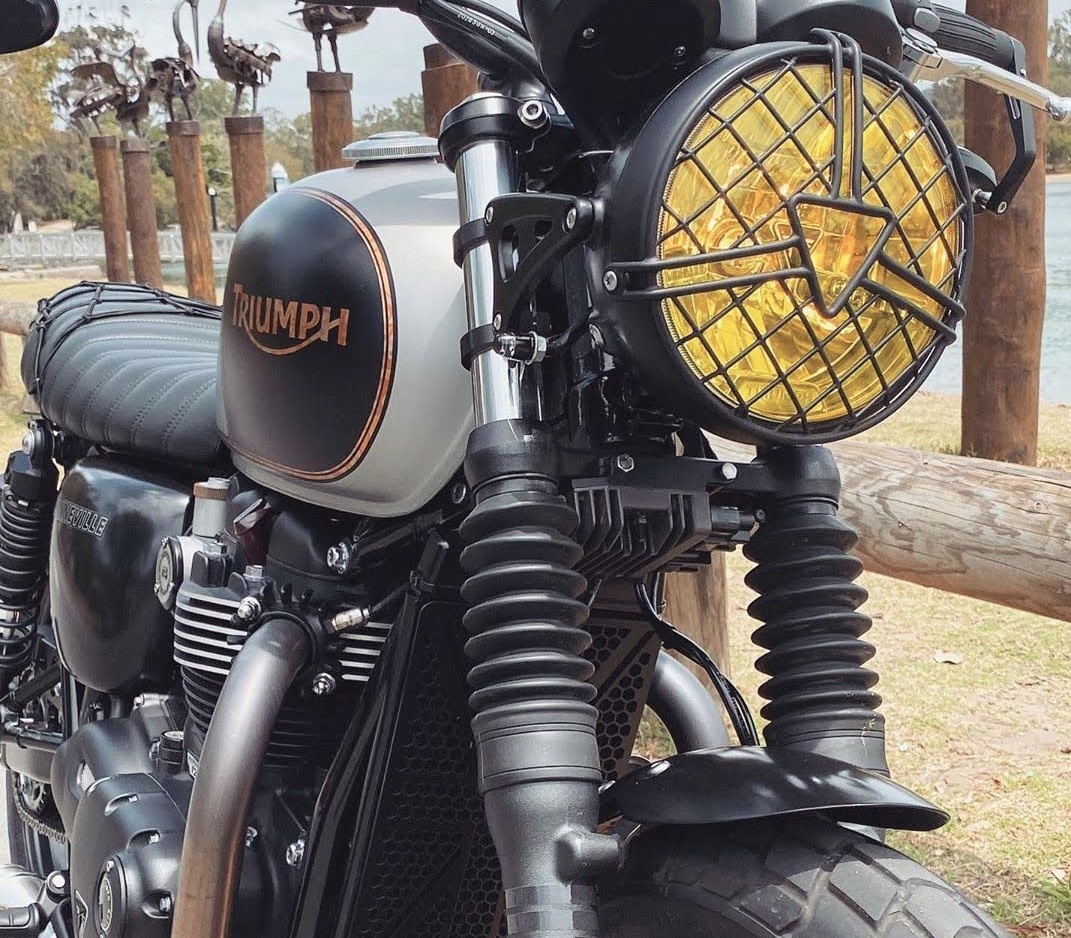 Relocation Bracket for Triumph Twins