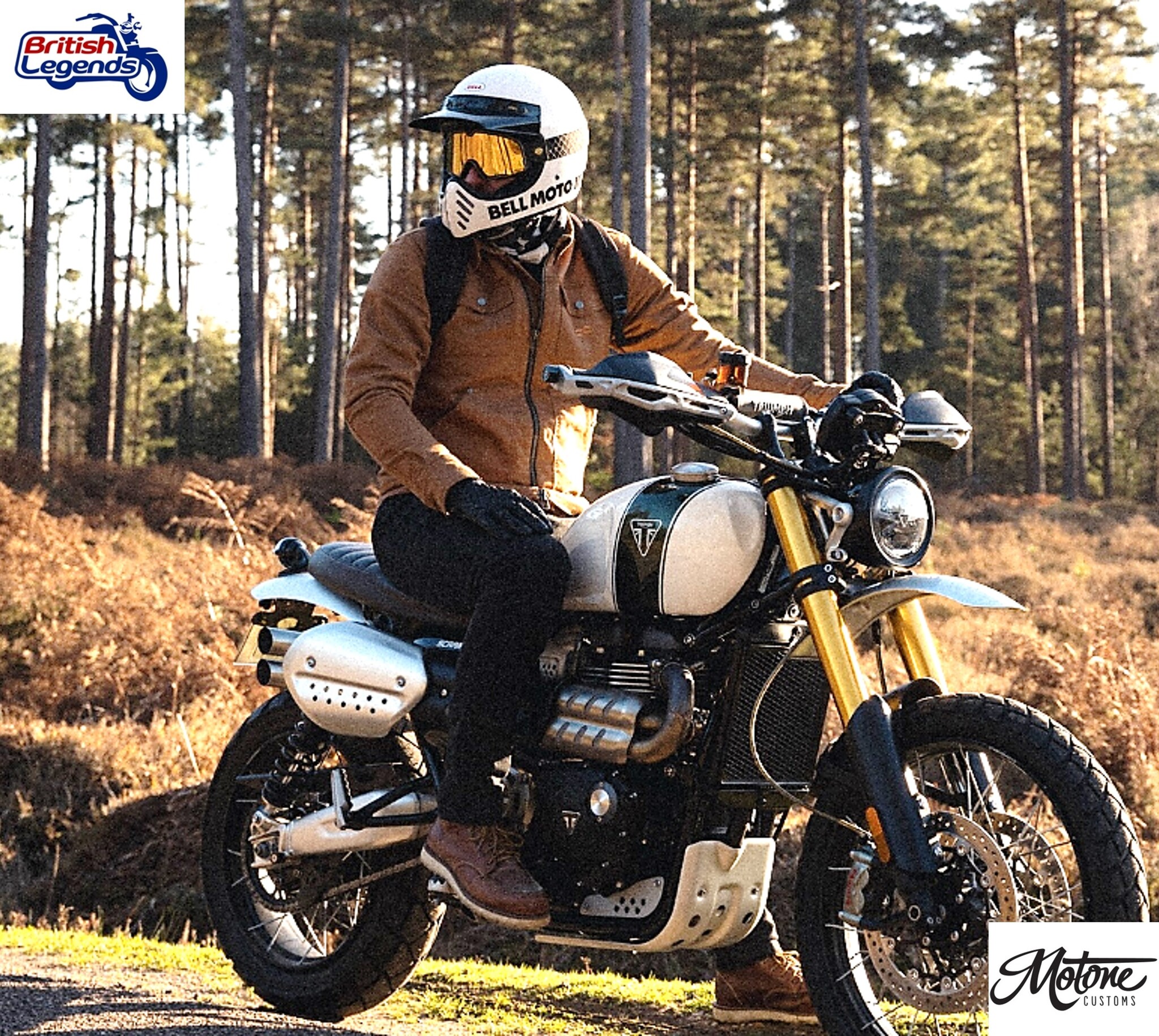 Piloto en Aluminio Macizo para Scrambler 1200