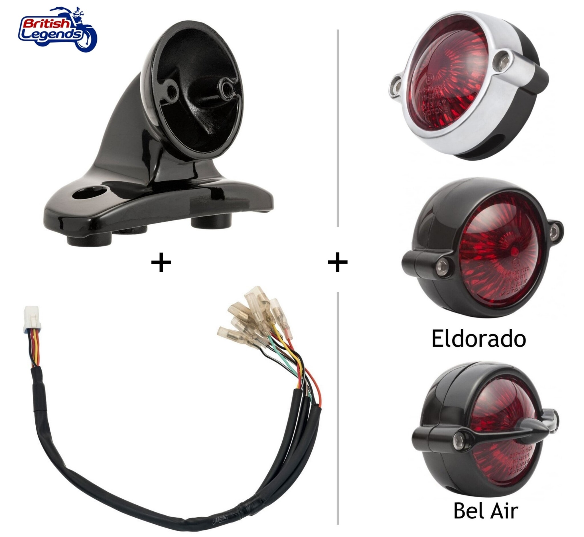 Feu AR Motone en Alu Massif pour Scrambler 1200