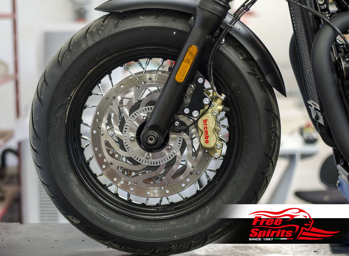 Kit Étriers AV Brembo pour Bobber/Speedmaster