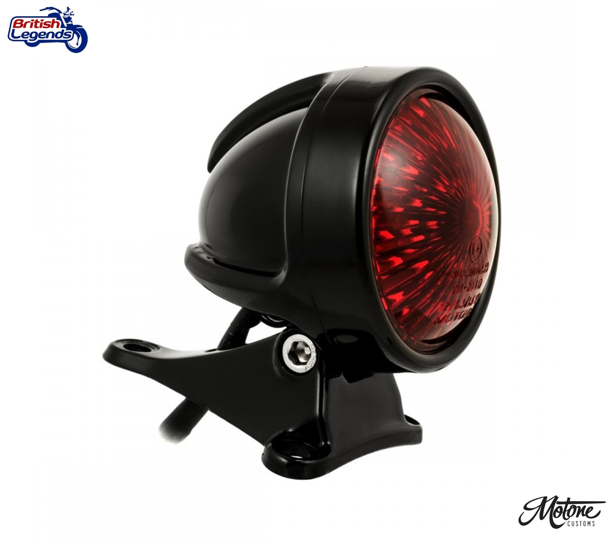 Solid Alloy Taillight on Bracket by Motone
