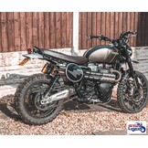 Soporte Matrícula Corto para Triumph Scrambler 1200