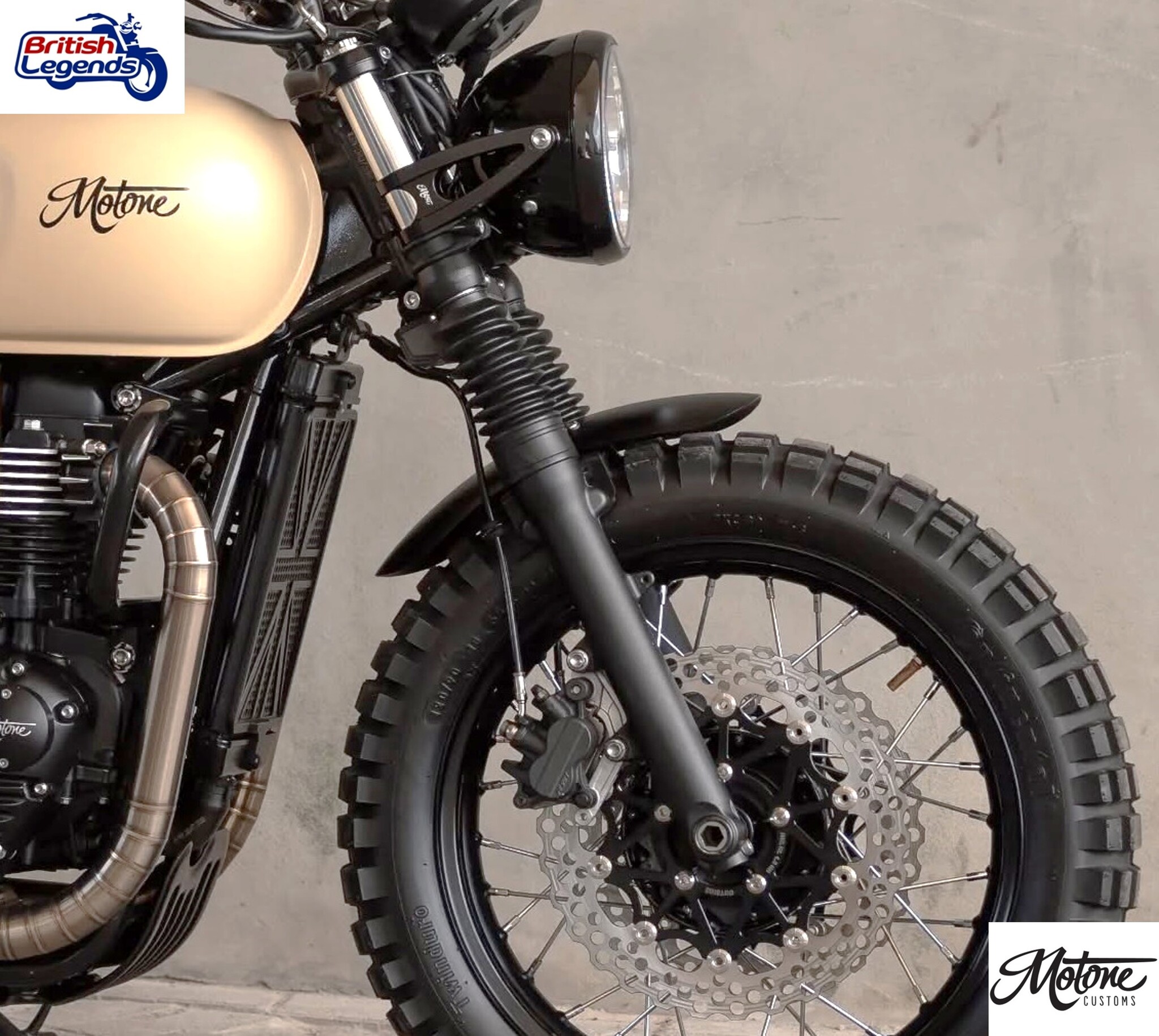 Front Fender in Aluminum for Triumph Twins