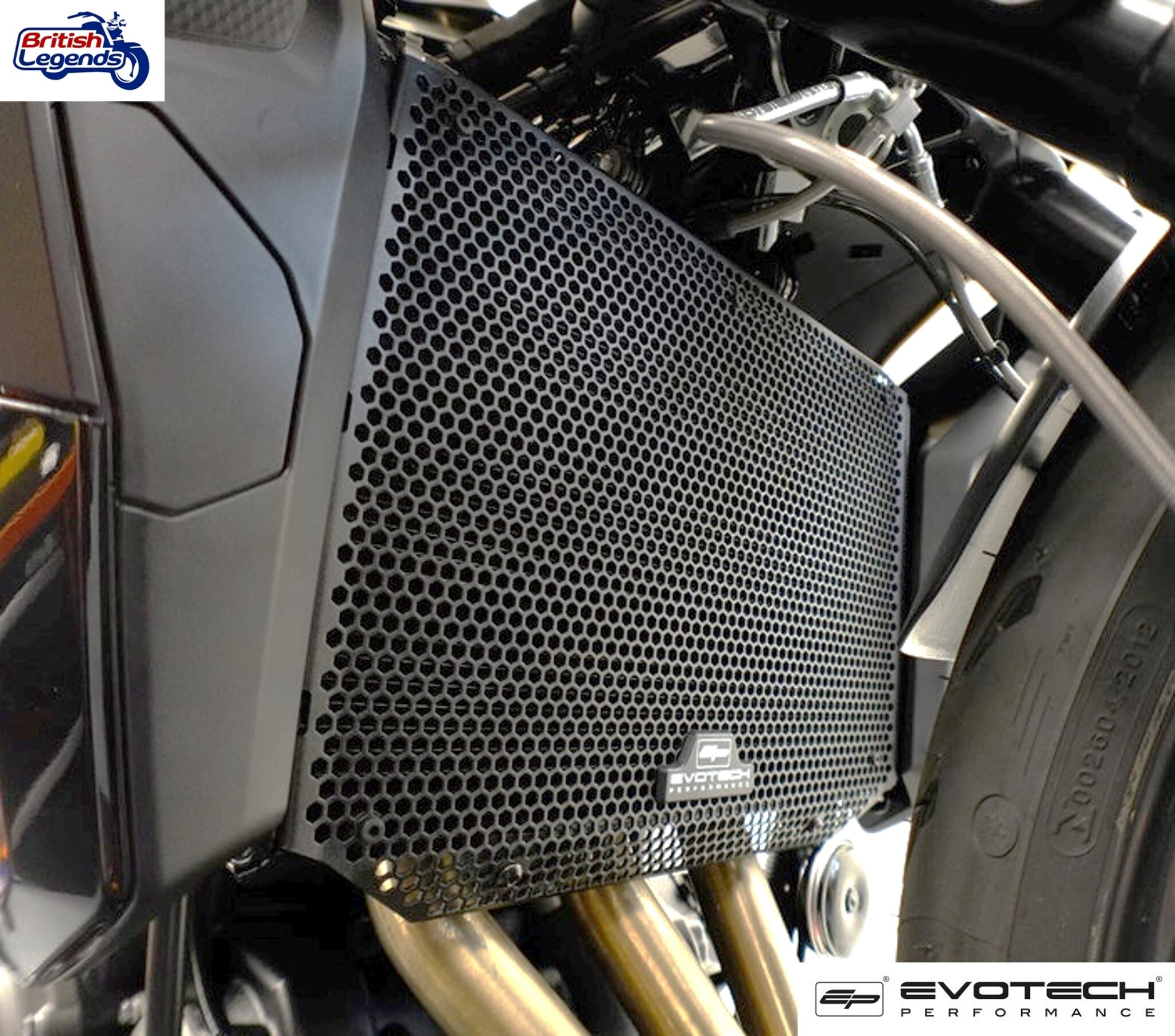 Tiger 900 Radiator Guard Radiator protection for Triumph Tiger 660/800/850/900 - British Legends