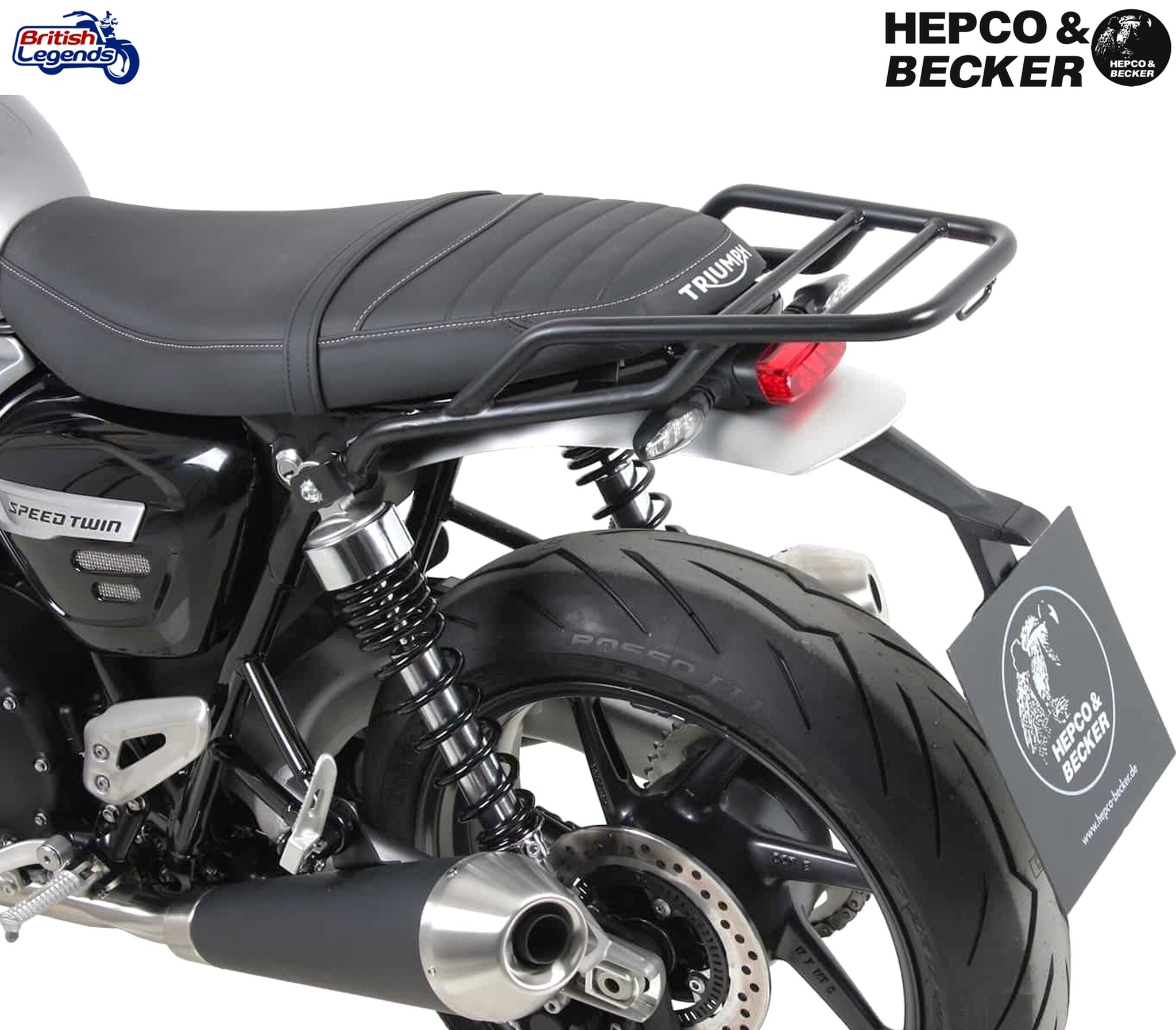 Porte-Paquet/Top-Case pour Triumph Twins
