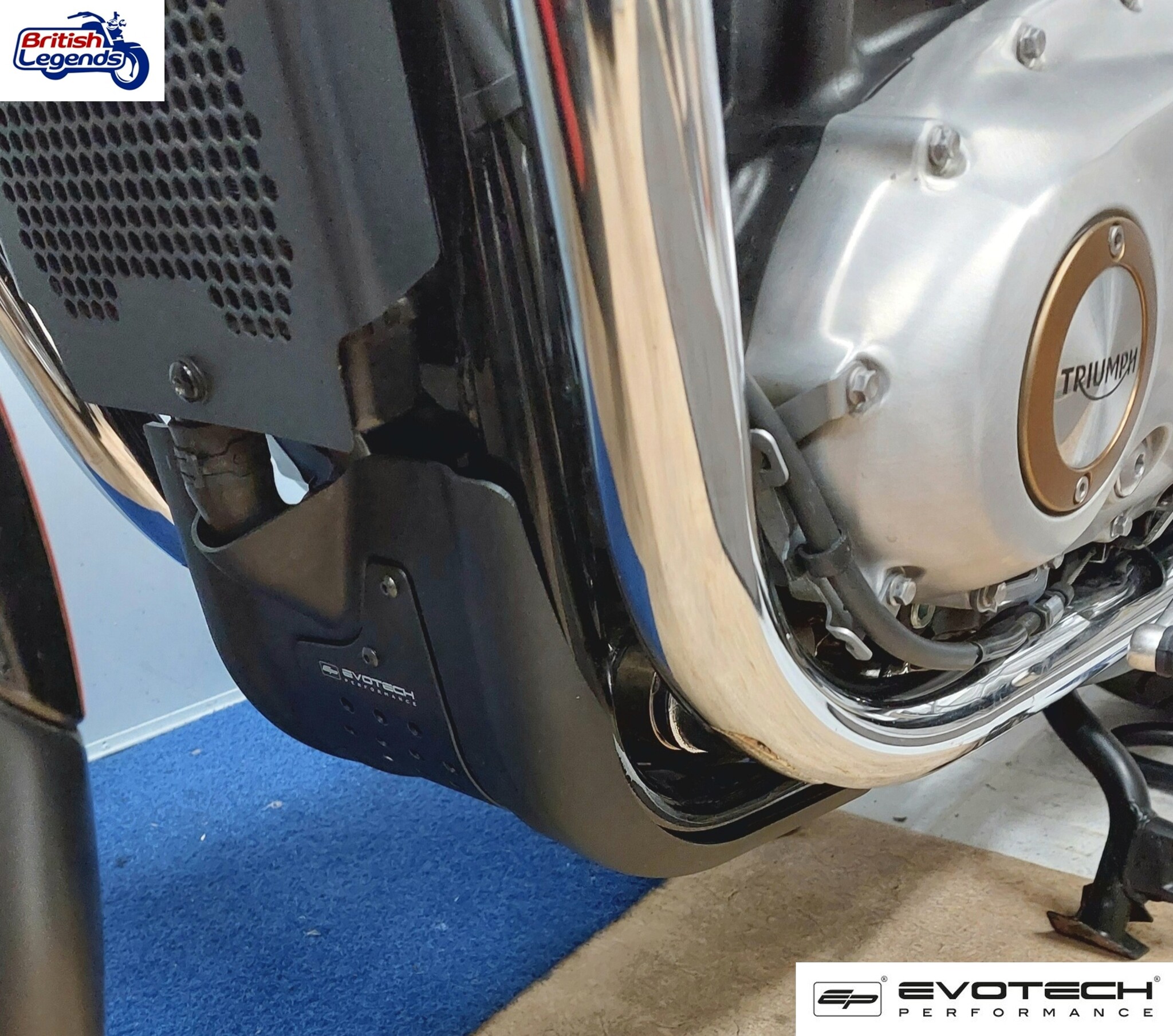 Sabot Moteur pour Triumph Twins 900/1200