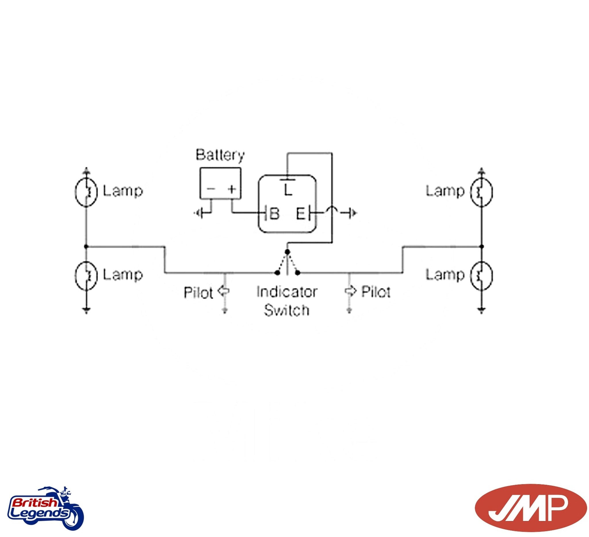 Replacement Flasher Relay for Triumph Motorcycles