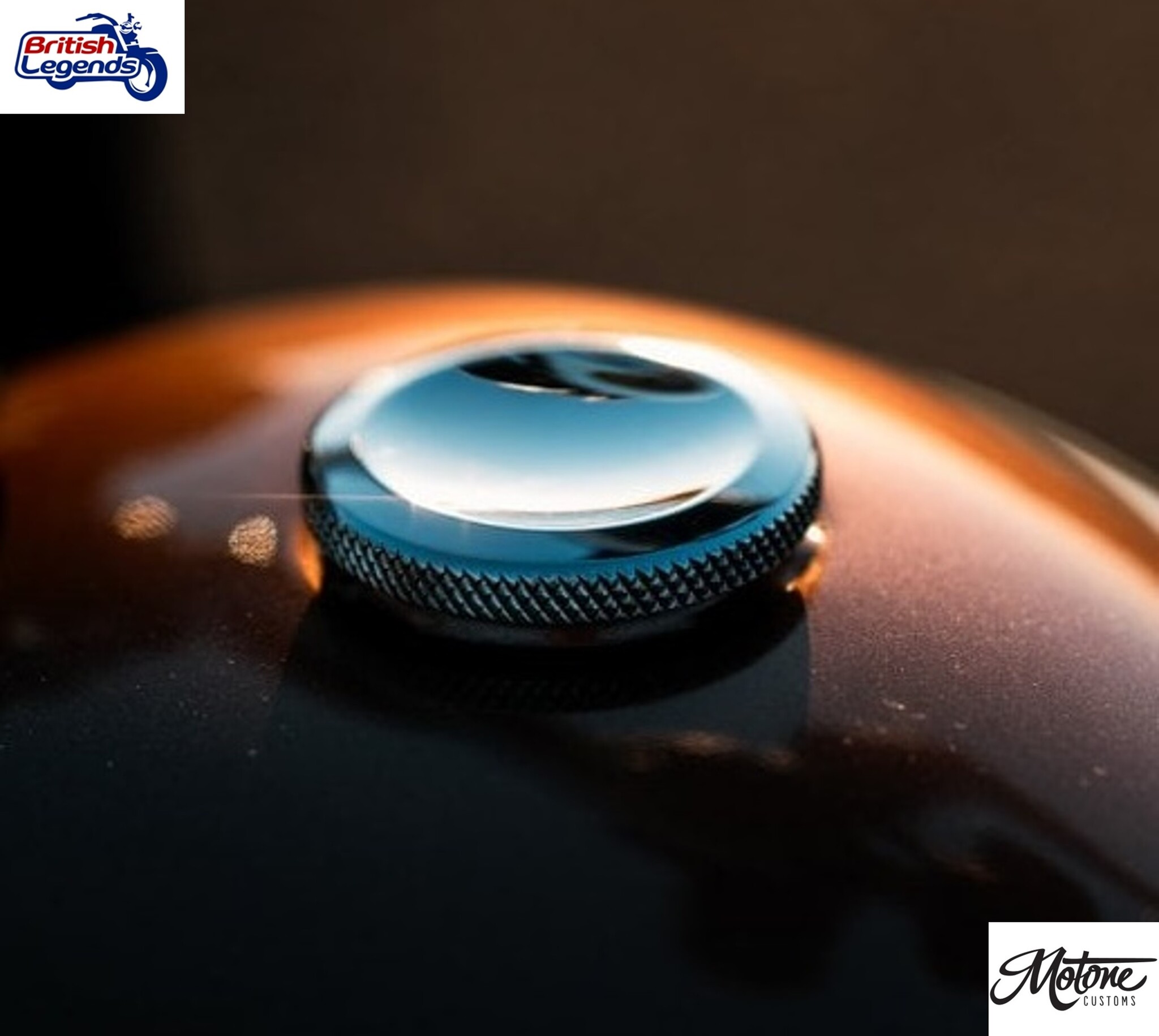 Tapa De Gasolina "Jetson" para Motos Triumph