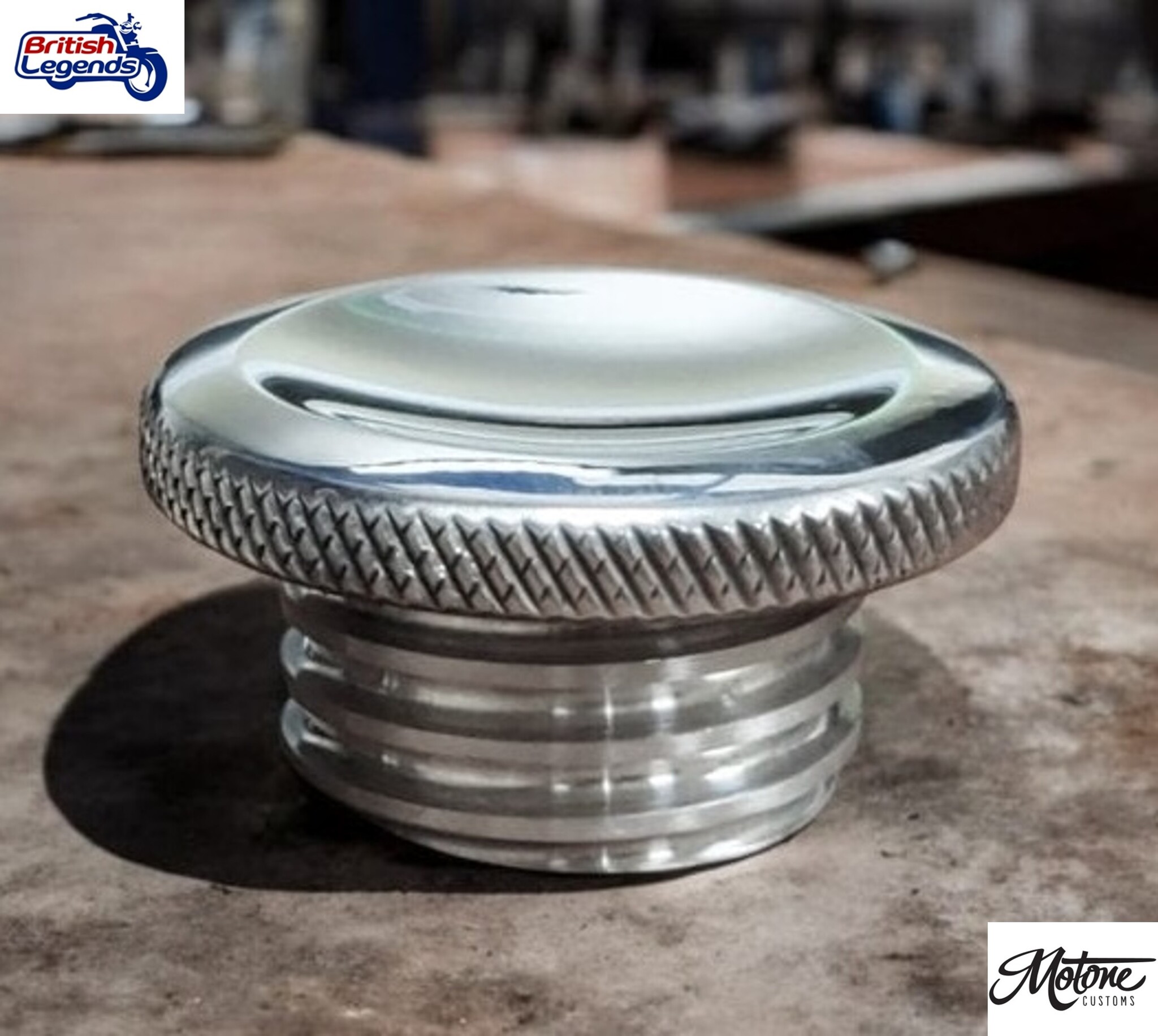 Tapa De Gasolina "Jetson" para Motos Triumph