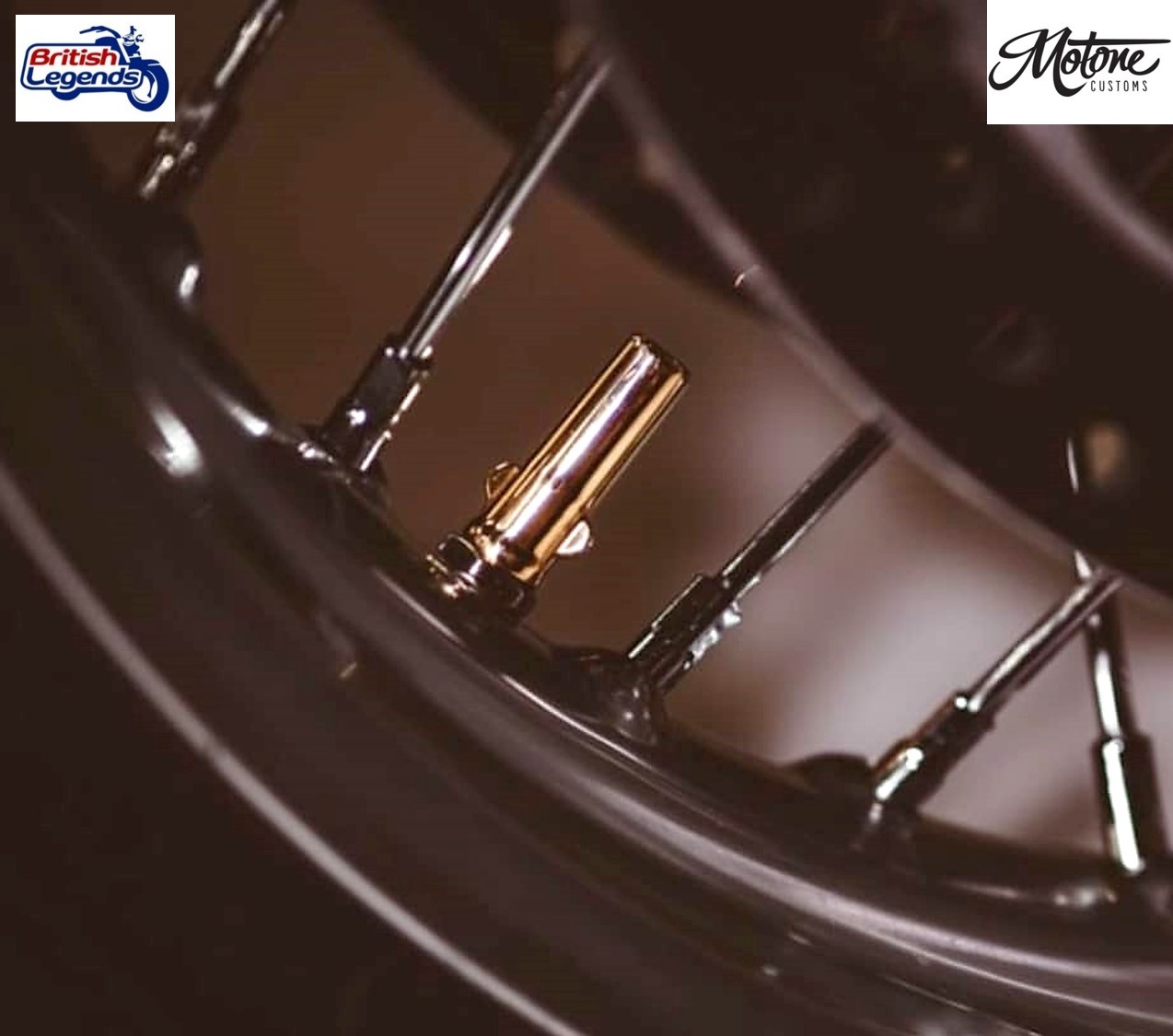 Vintage-Style Tyre Valve Caps (pair)