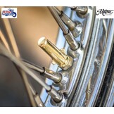 Vintage-Style Tyre Valve Caps (pair)