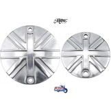 Insignias de motor de aluminio sólido