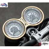 Black/Brass Dashboard Cover