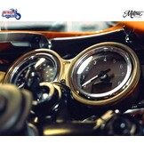 Black/Brass Dashboard Cover