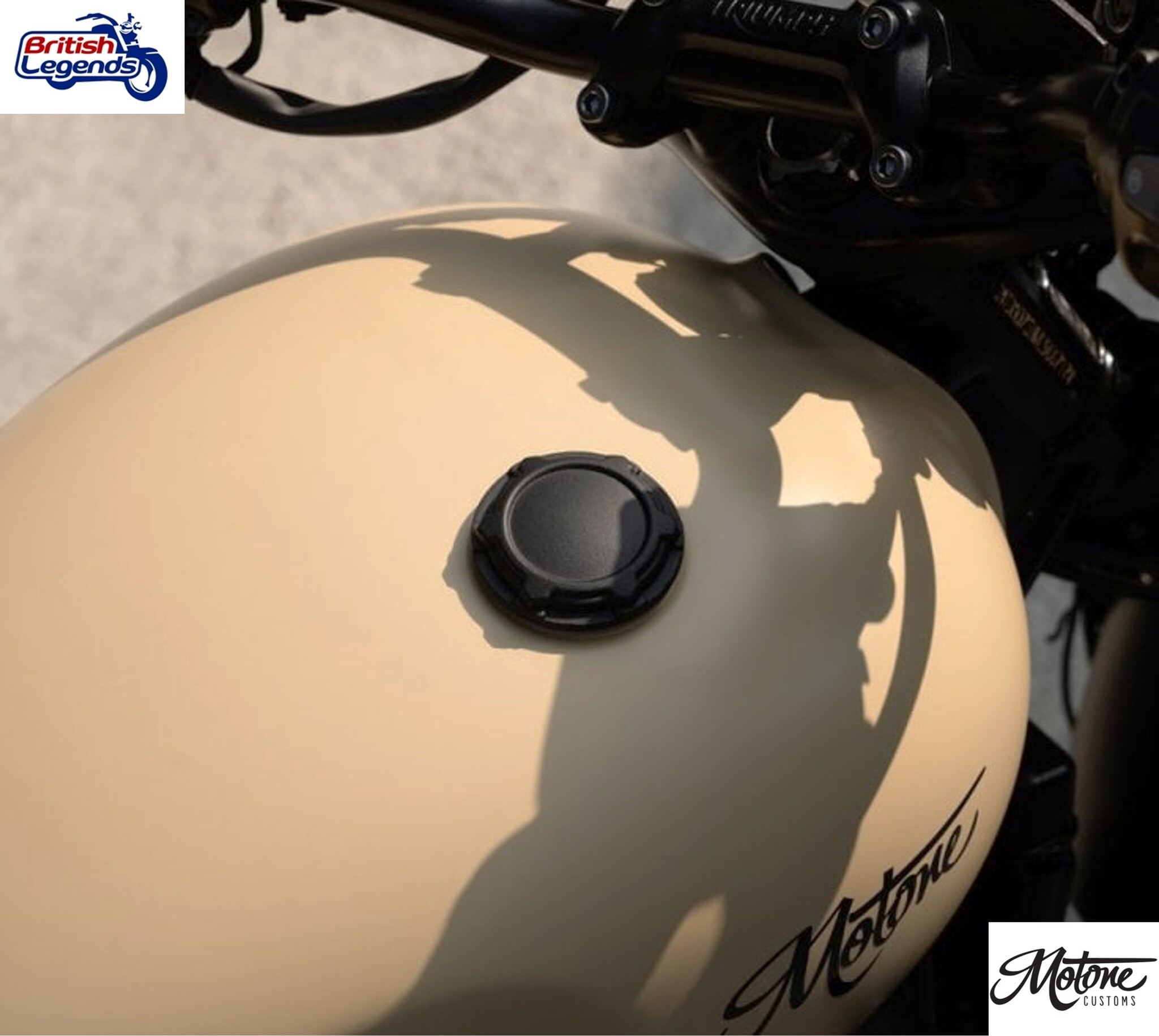 Tapa De Gasolina Perfil-Bajo para motos Triumph