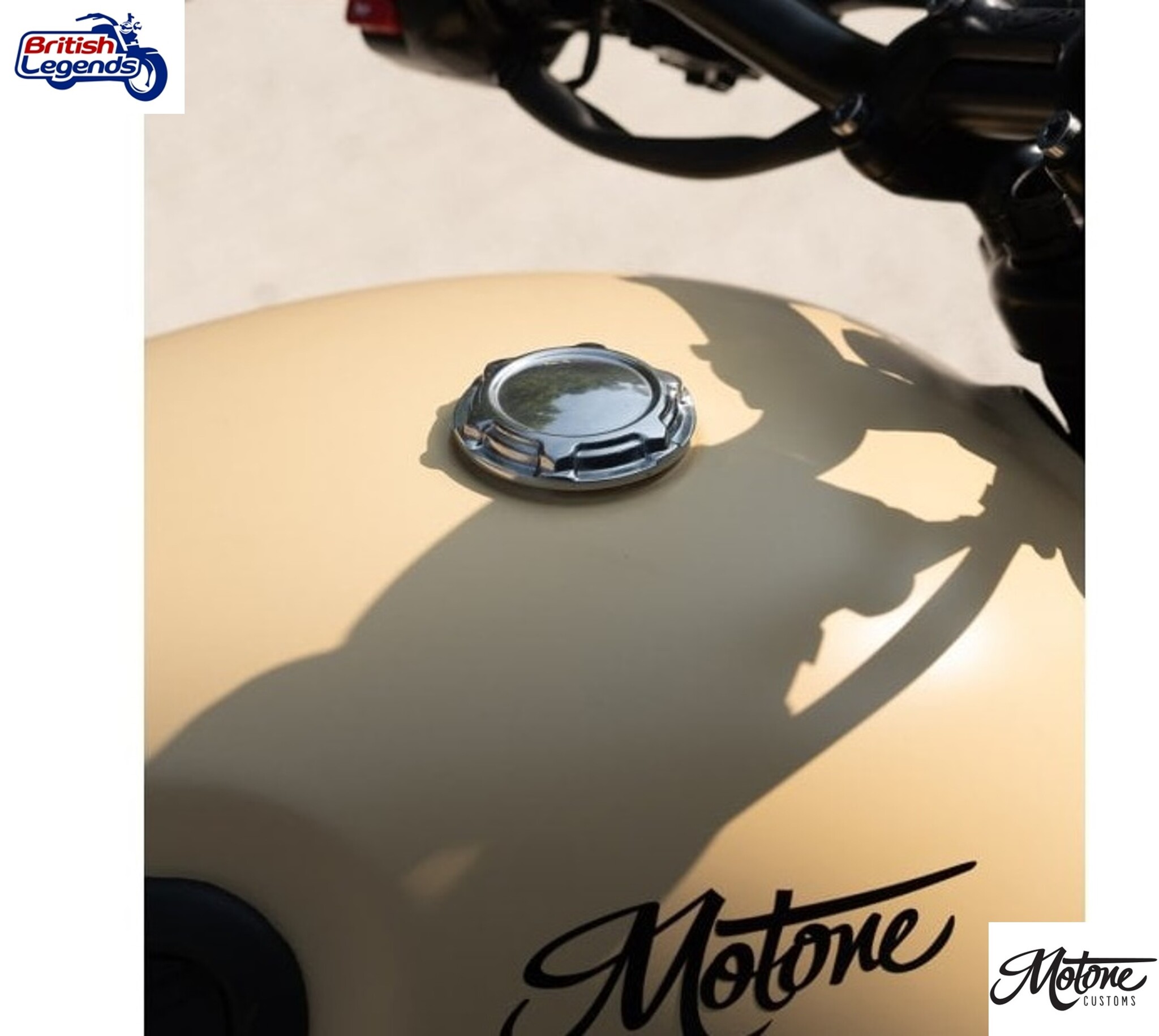 Low Profile Fuel Cap for Triumph motorbikes