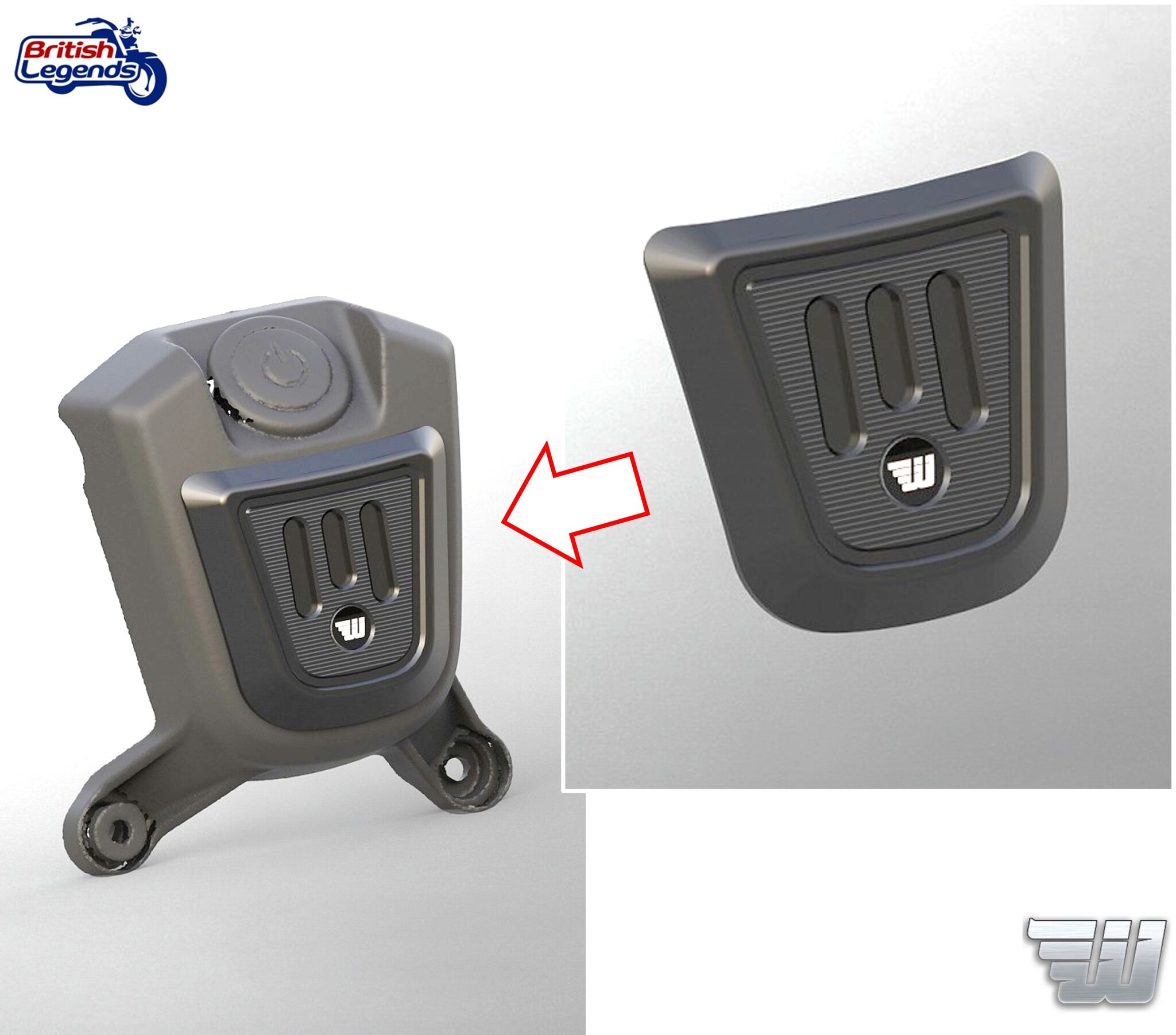 Cubiertas Laterales para Indian Scout 1250