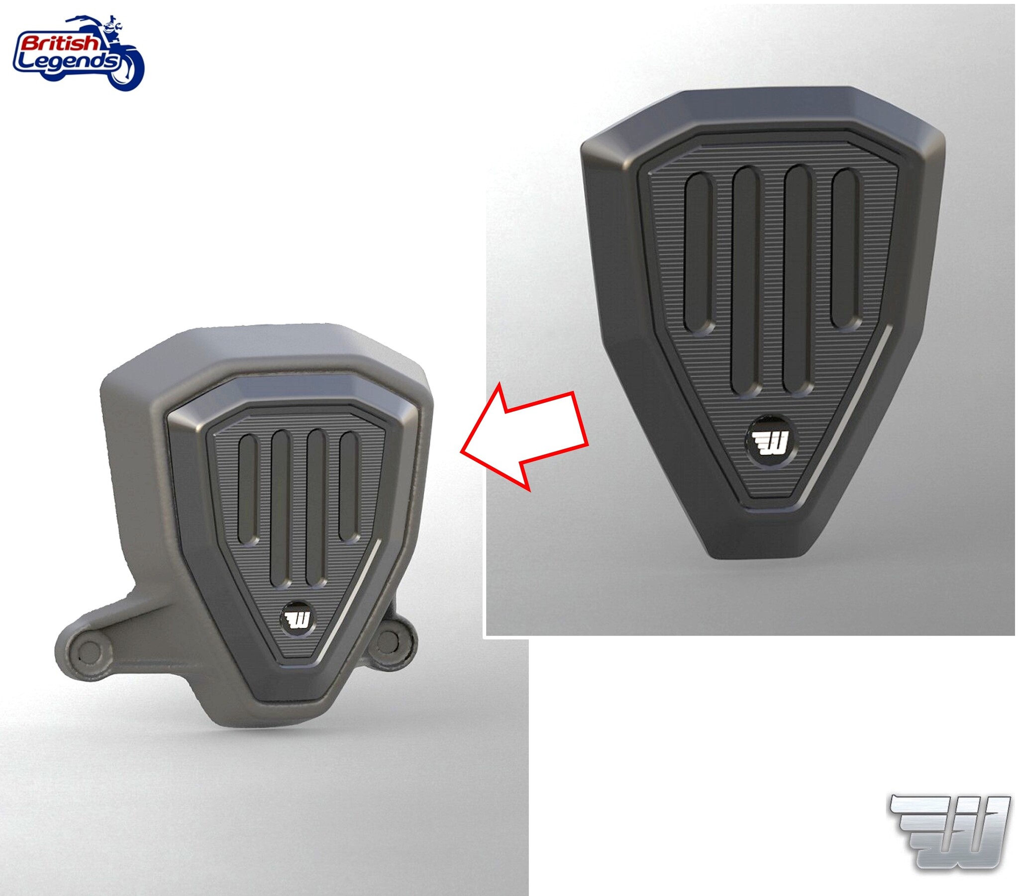 Cubiertas Laterales para Indian Scout 1250