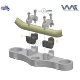 Handlebar Risers for Triumph Bobber & Speedmaster