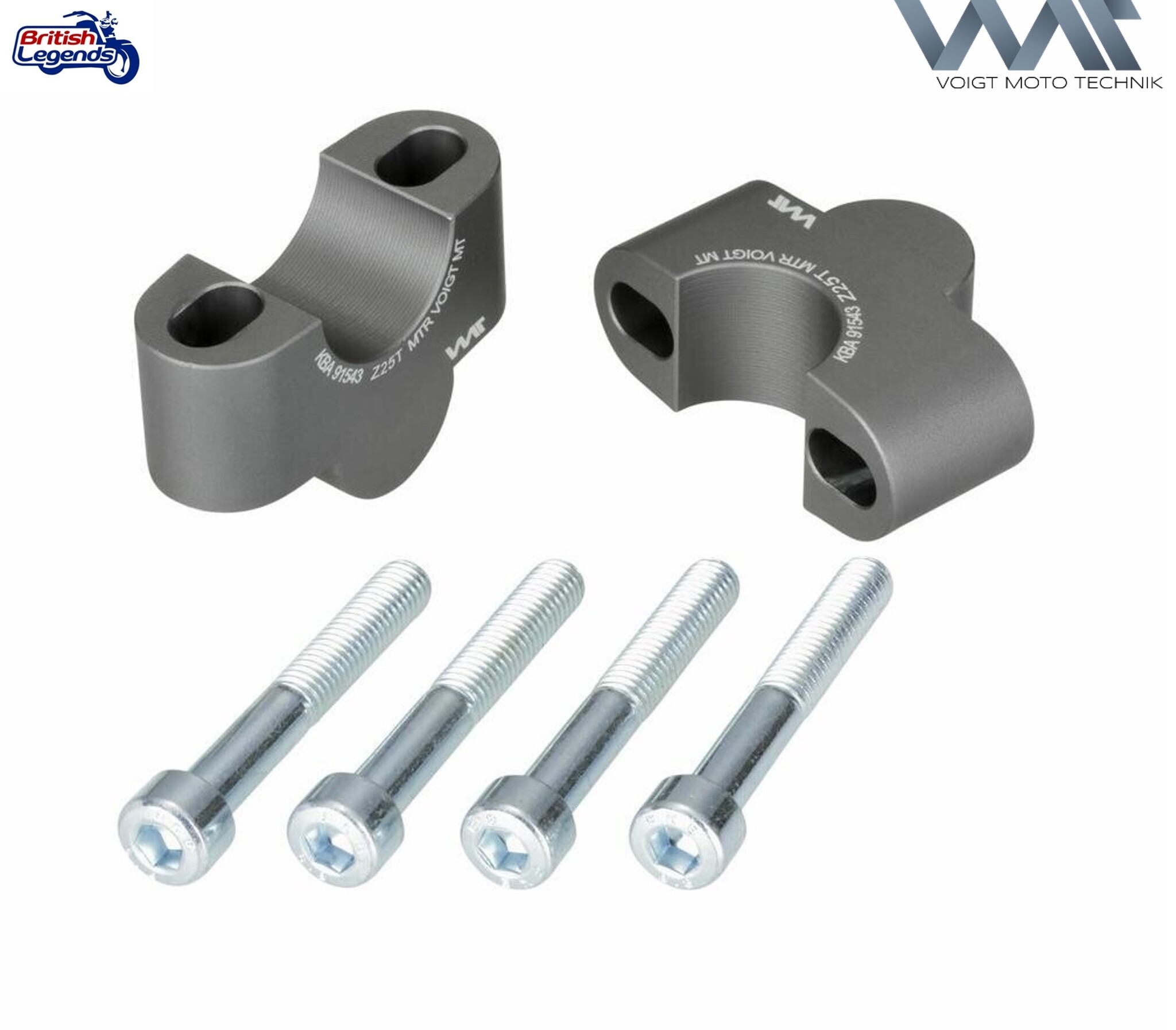 Handlebar Risers for Triumph Bobber & Speedmaster