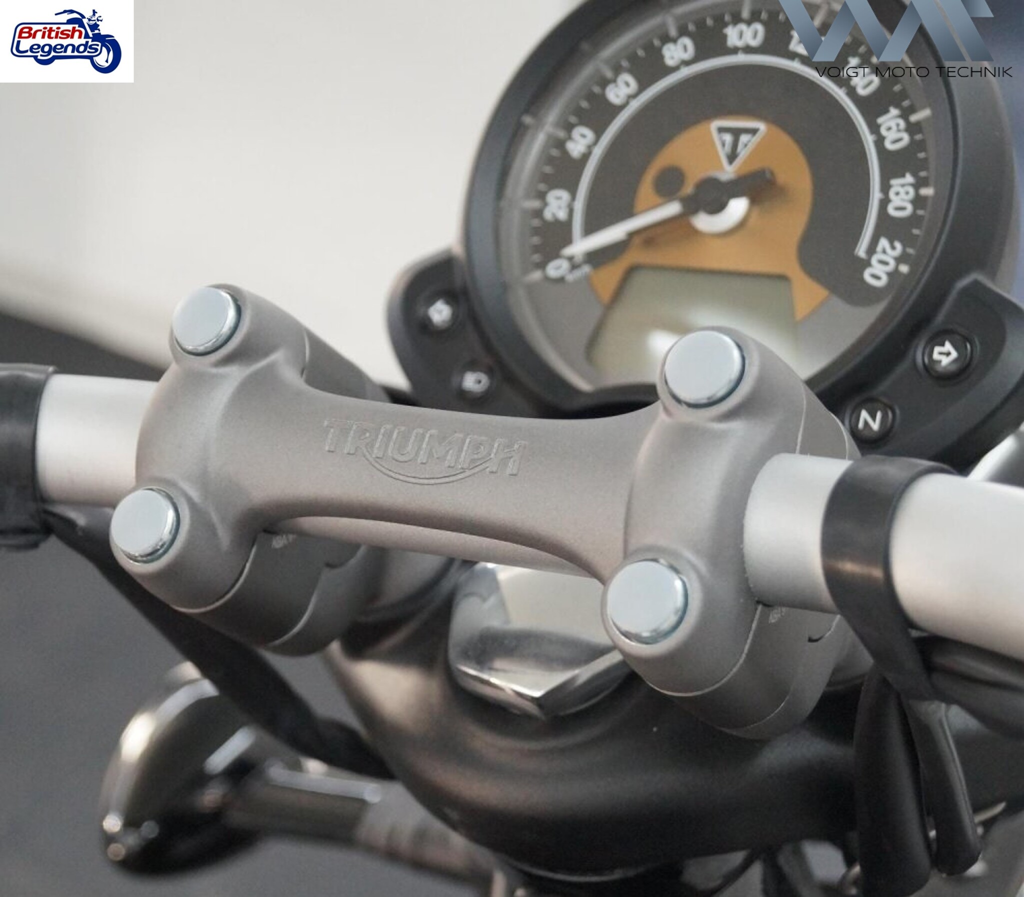 Handlebar Risers for Triumph Bobber & Speedmaster