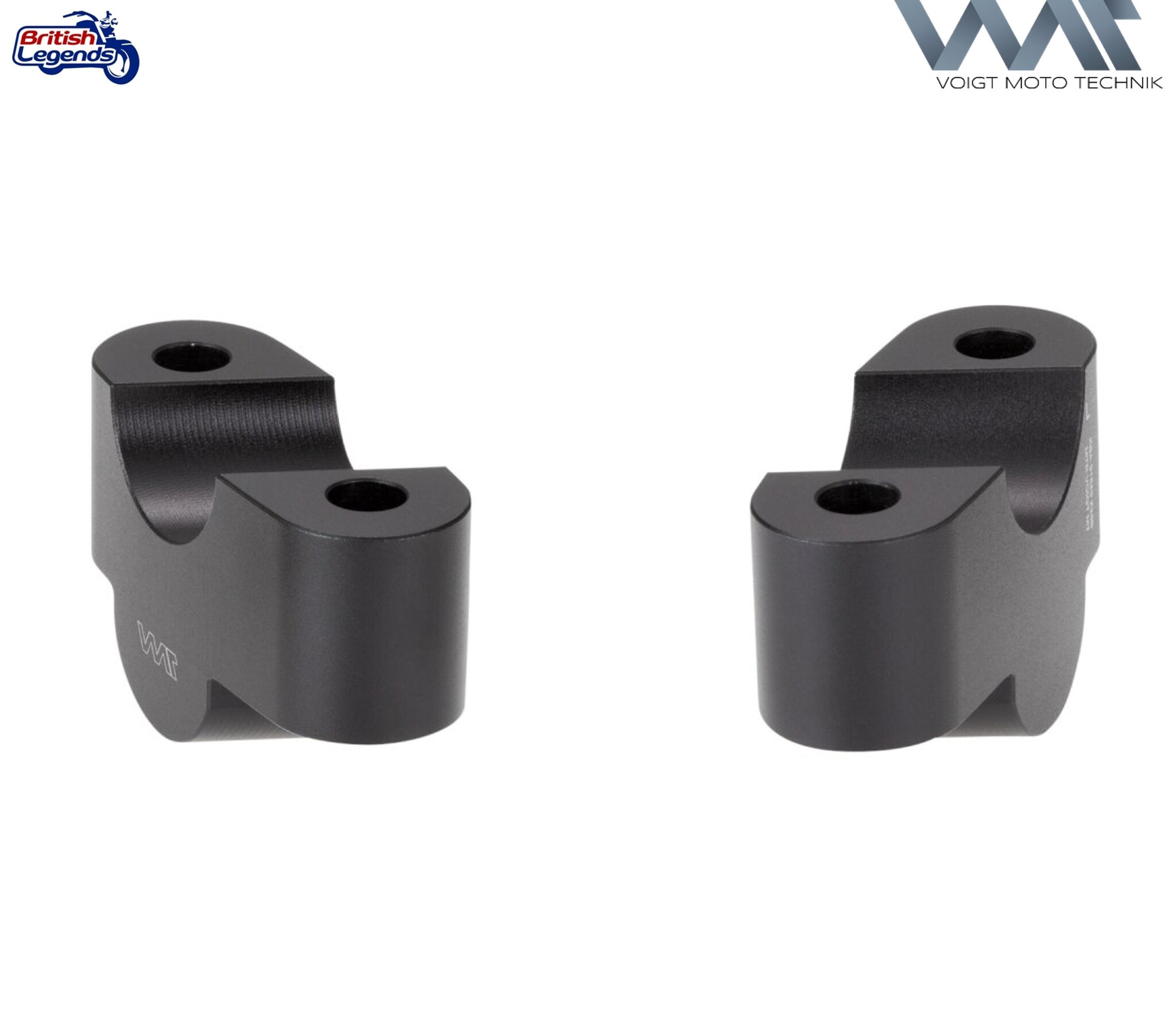 Handlebar Risers for Triumph Bonneville T100/T120