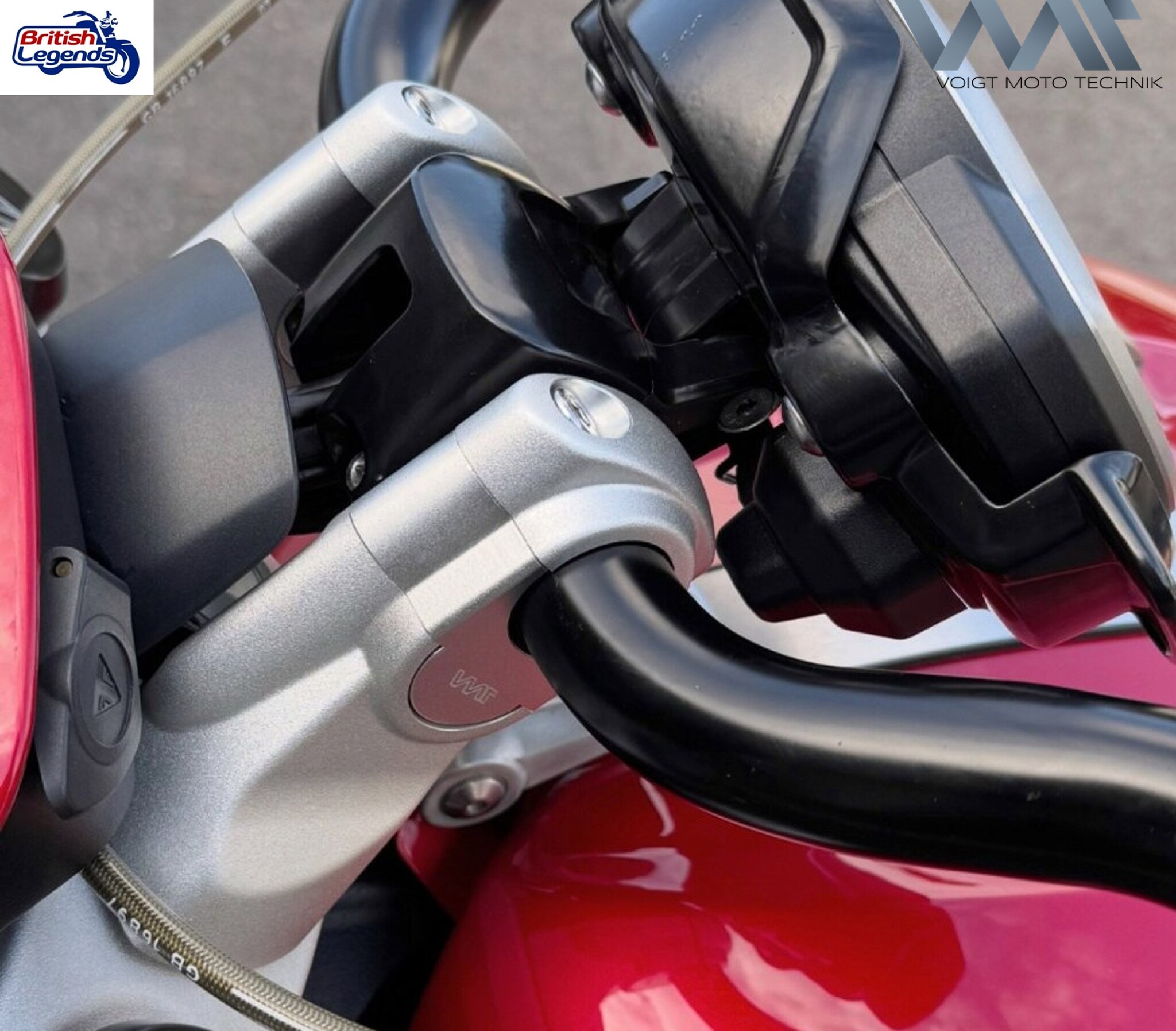 Handlebar Risers for Triumph Rocket 3 (2019+)
