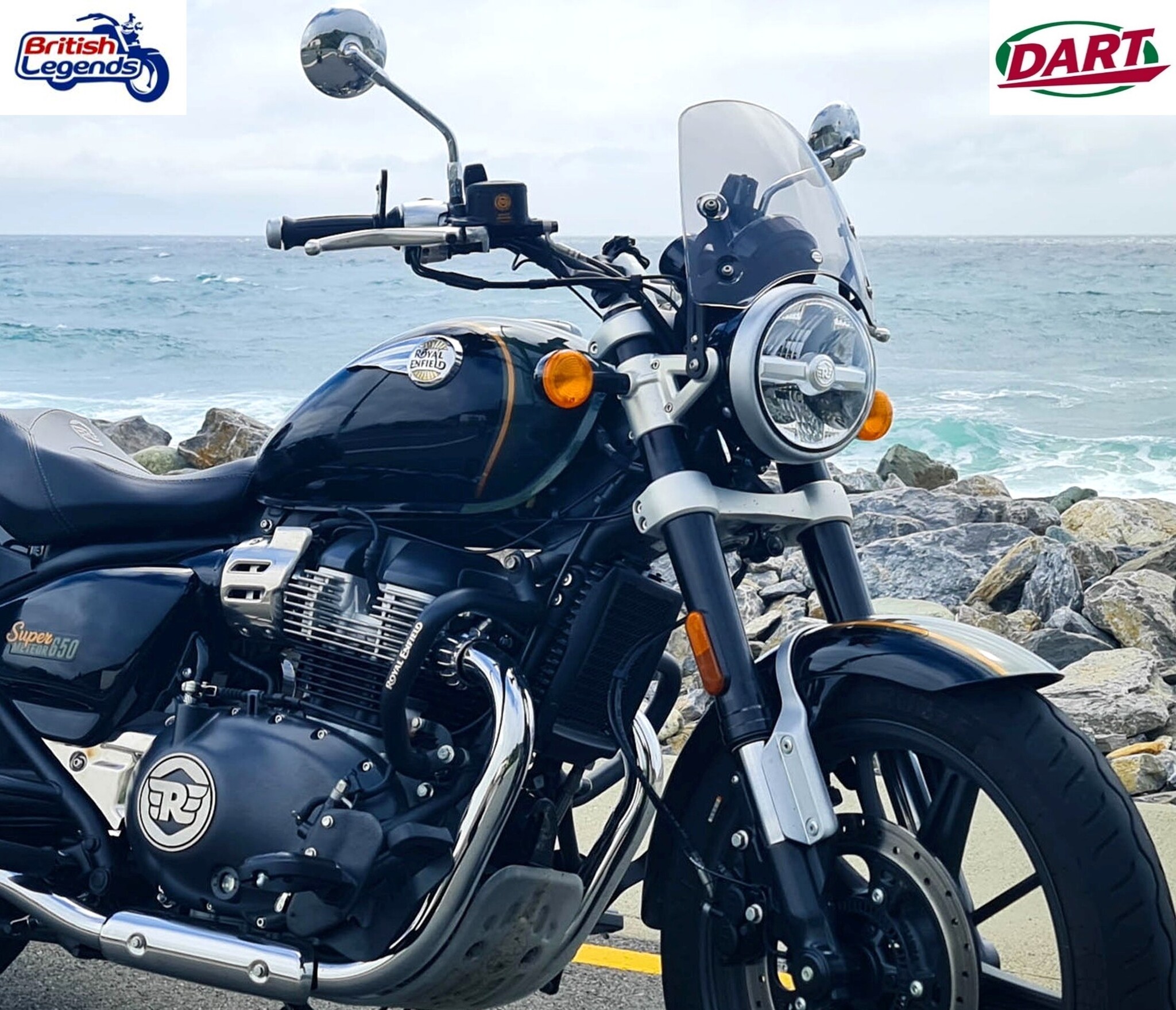 Parabrisas para Royal-Enfield Super Meteor 650