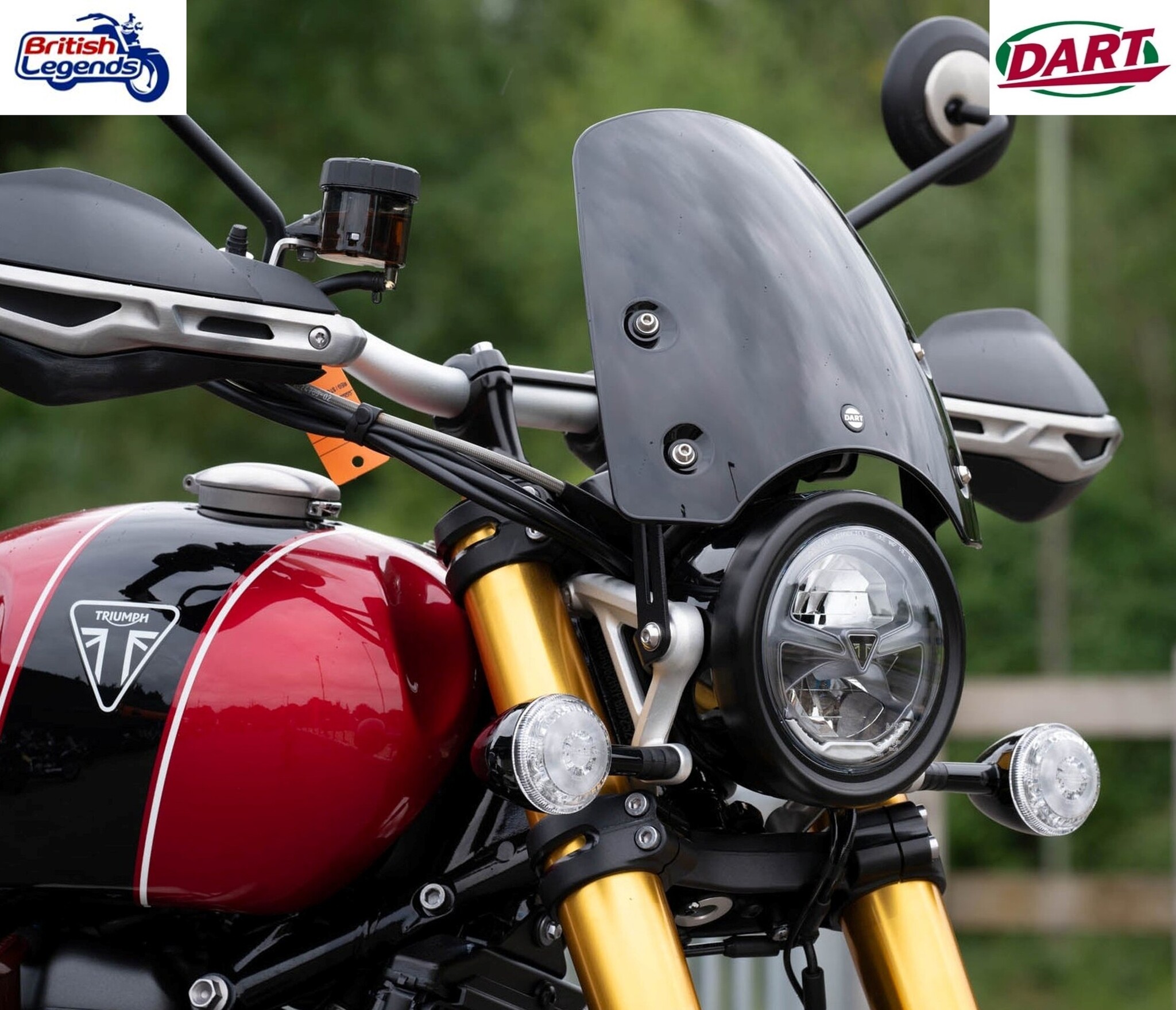 Parabrisas Dart para Triumph Scrambler 1200