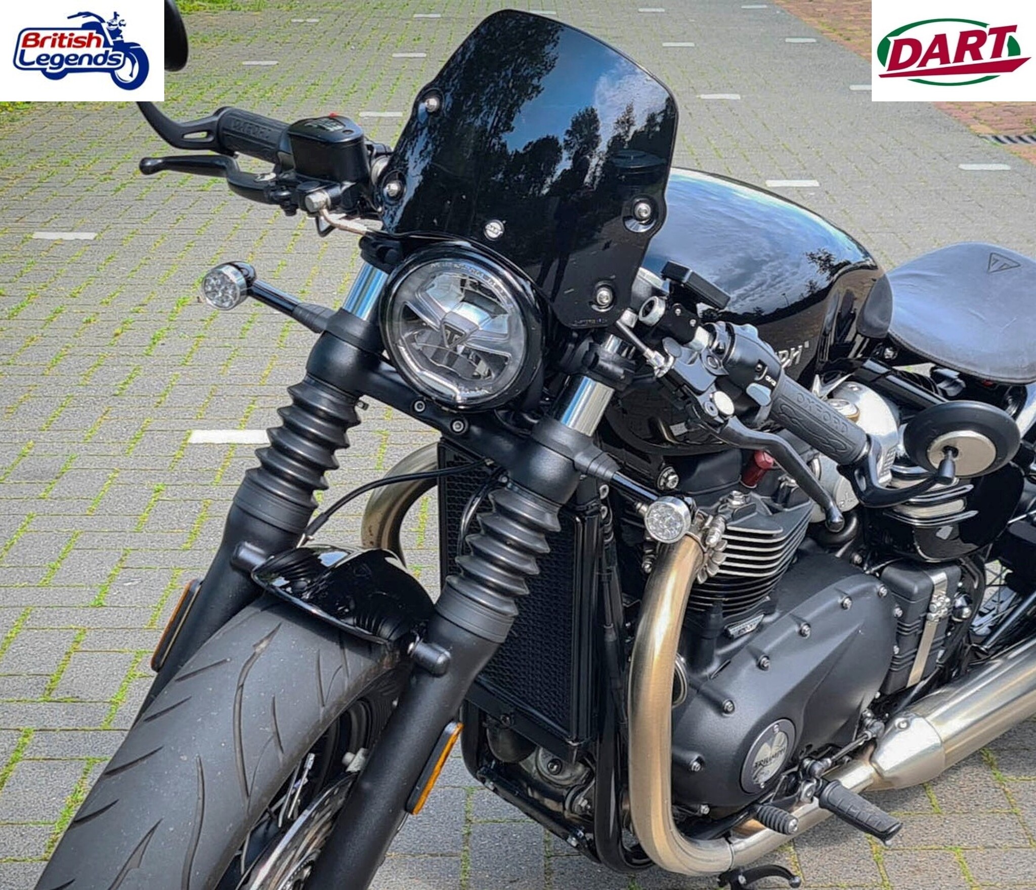 Flyscreen for Triumph Bobber