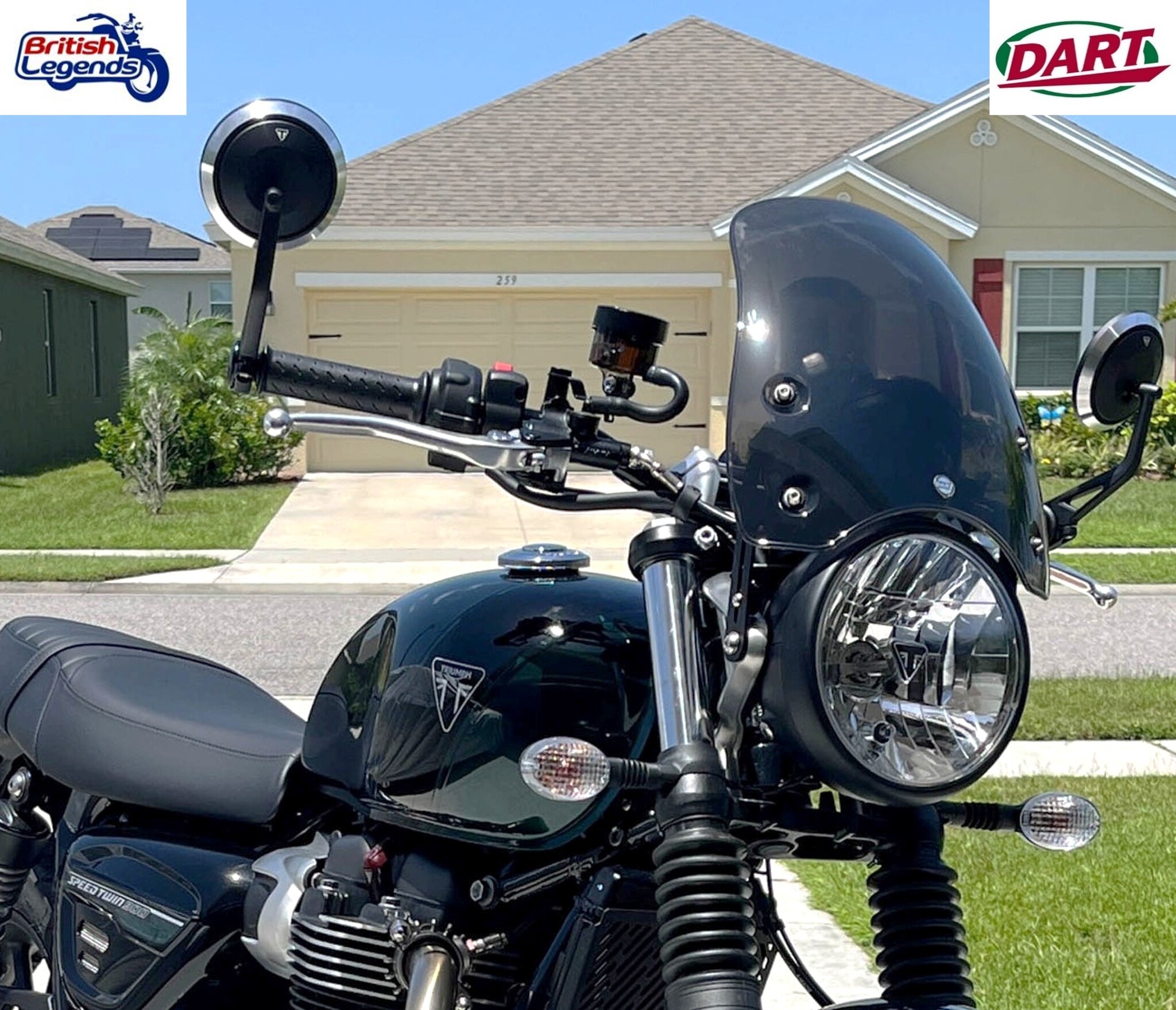 Pare-Brise pour Street Twin & Speed Twin 900