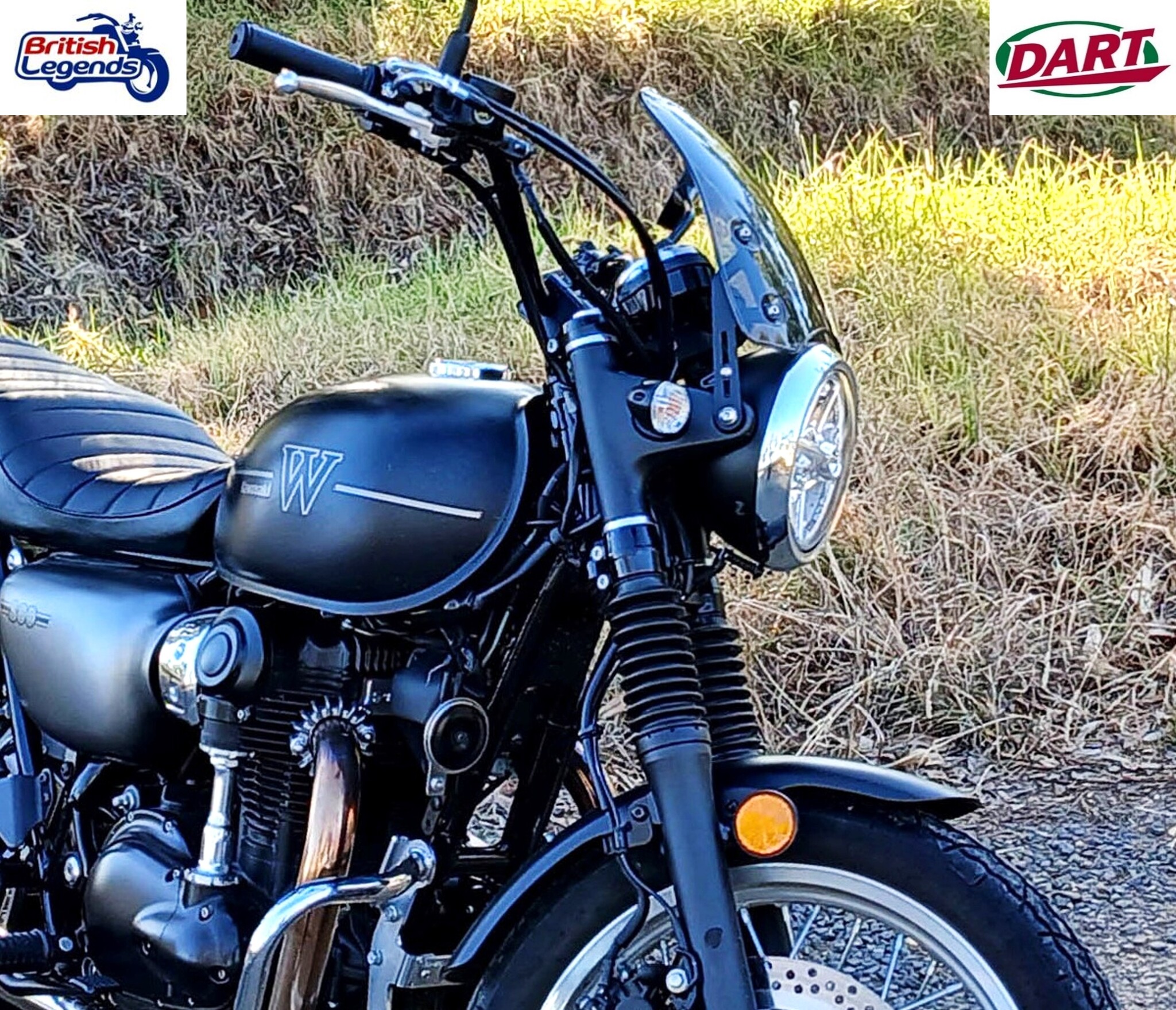 Flyscreen for Kawasaki W650 and W800