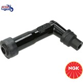 Black NGK Spark Plug Cover for Triumph Twins
