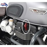 Tapa de Bujía NGK negra para Triumph Twins