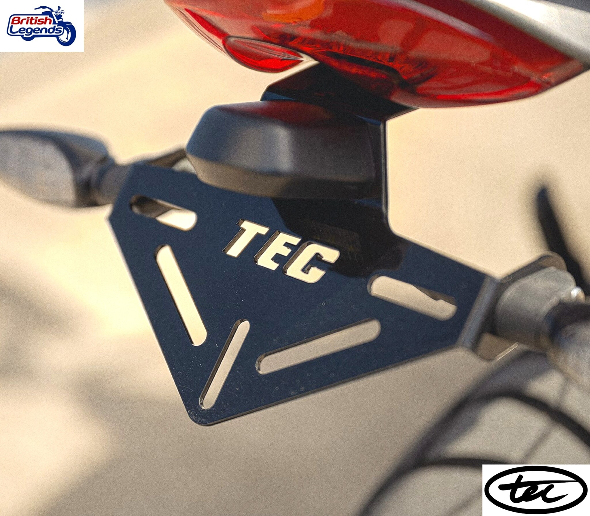 High License Plate Bracket for Speed/Scrambler 400