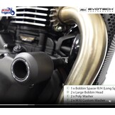 Engine Protection Bobbins for Triumph 400